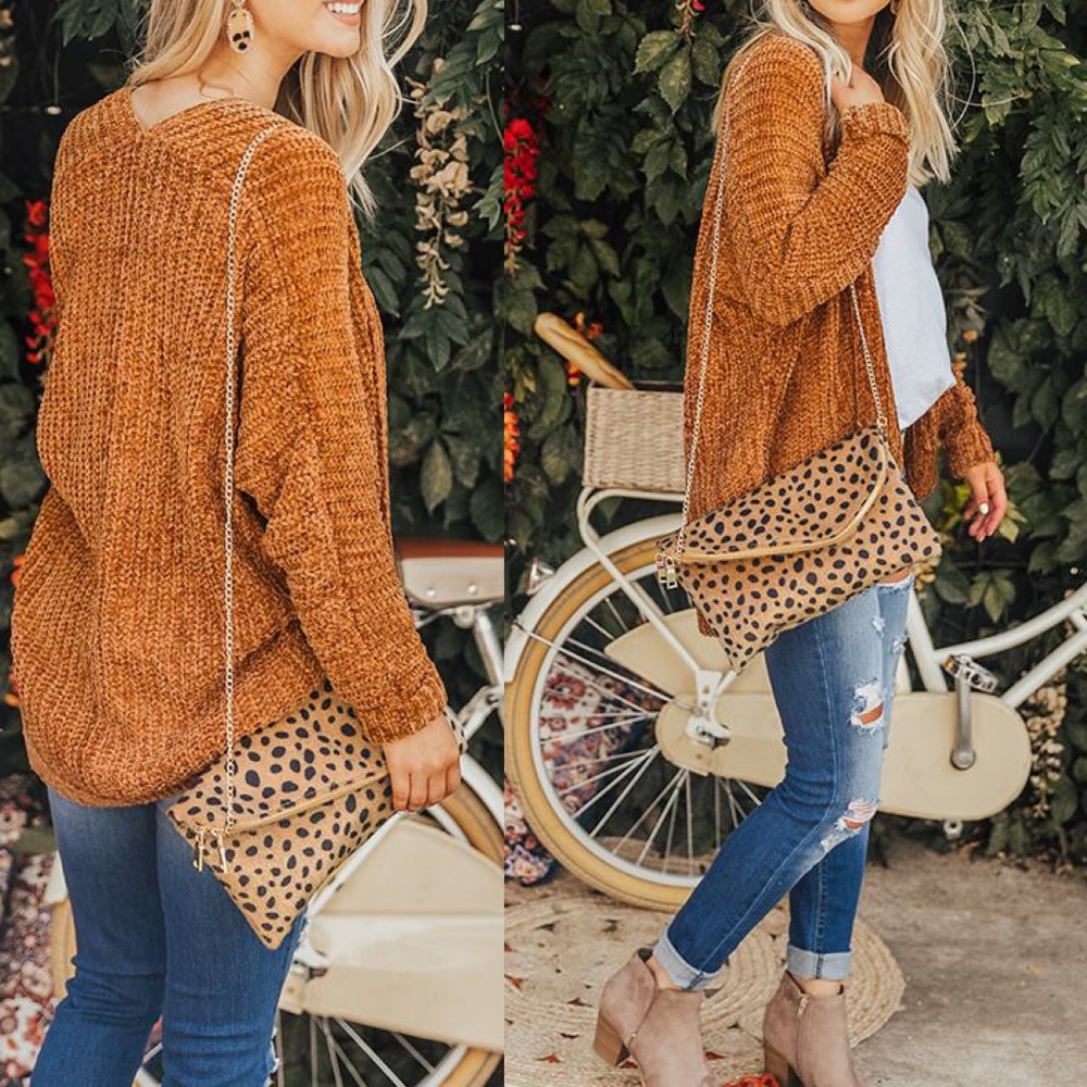 STACEY Softest MUST HAVE Chenille Cardigan - Picture 2 of 3